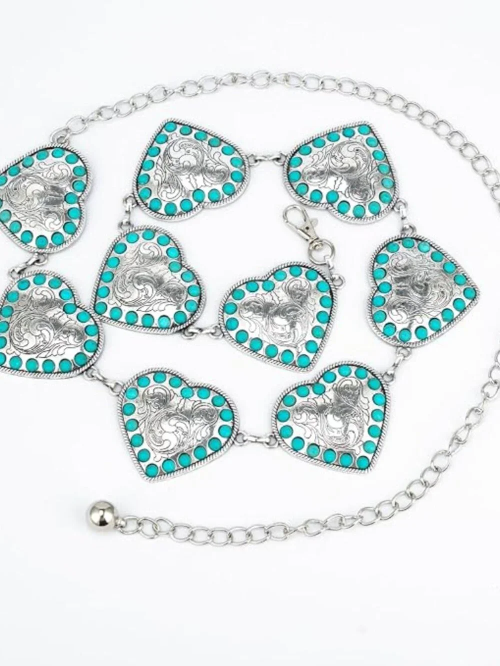 Western Metal Concho Waist Chain for Women | Cowgirl Adjustable